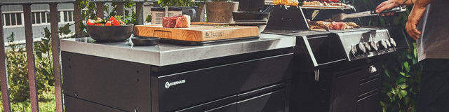 Barbecue bijzetwagen