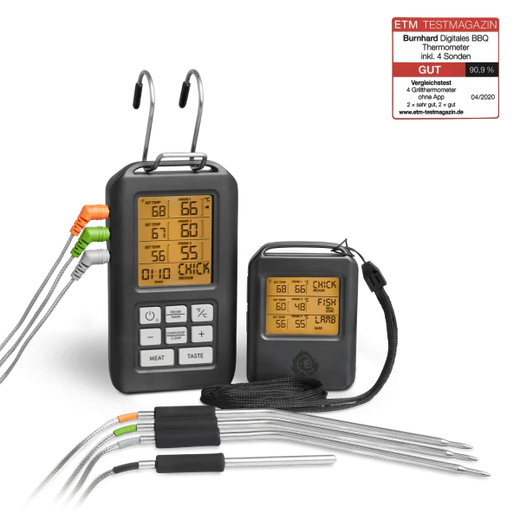 Grill thermometer 4 sensoren