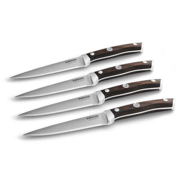 Steakmessenset 4 stuks incl. acaciahouten kist