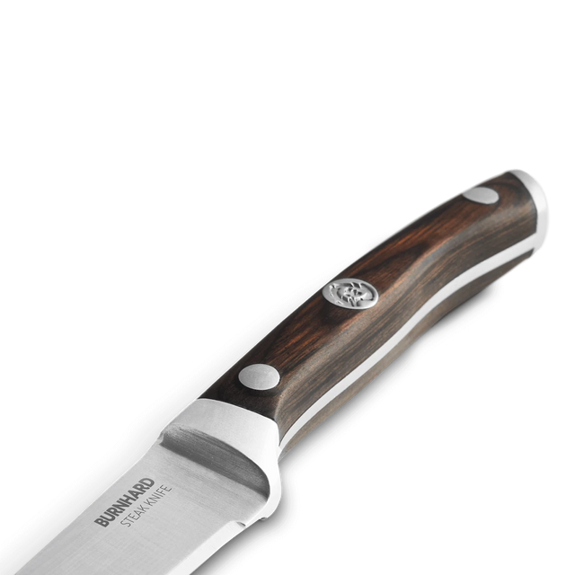Steakmessenset 4 stuks incl. acaciahouten kist