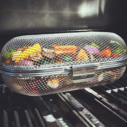 Grillmand voor draaispit