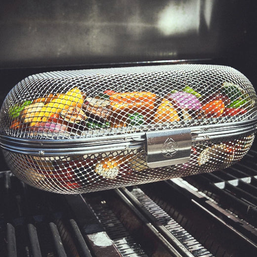 Grillmand voor draaispit