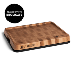 Eikenhouten snijplank inclusief kunststof plank