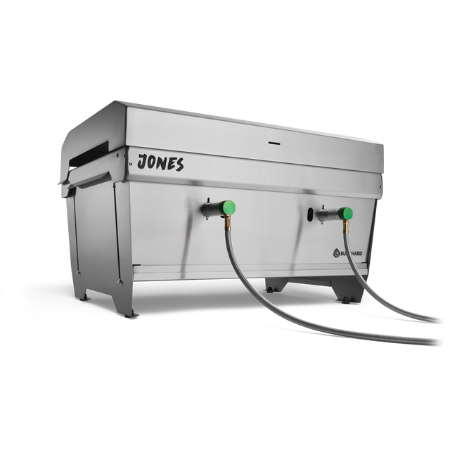 JONES opvouwbare gasbarbecue met 2 branders