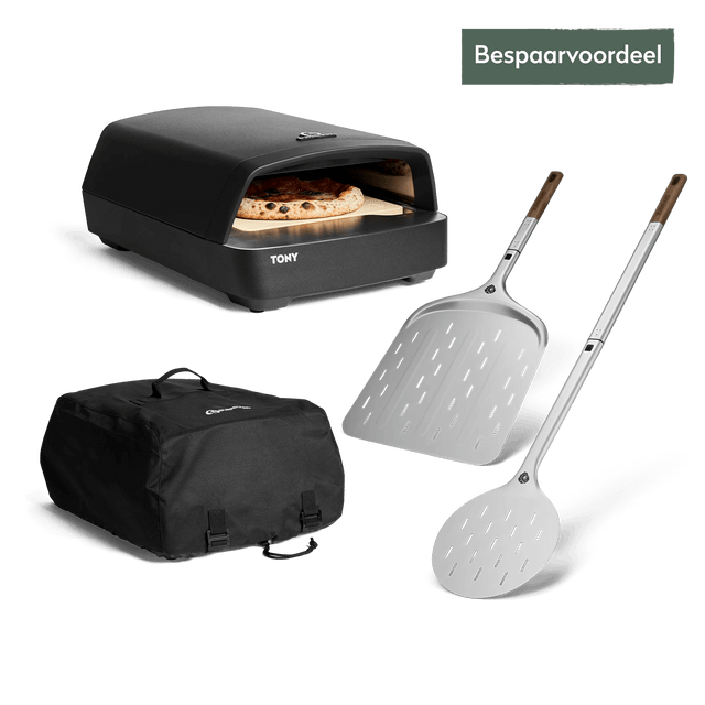 TONY gas pizzaoven Pro-set 4-dlg.