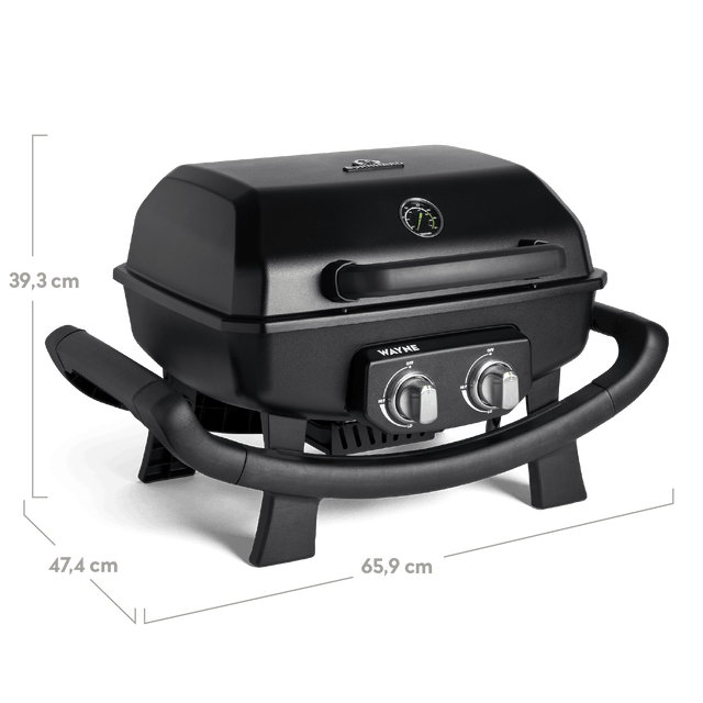 WAYNE balkonbarbecue 2 branders