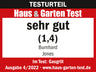 Test verzegeling JONES vouwgrill testresultaat: Zeer goed