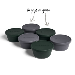 Setweergave in de kleuren groen en grijs 946411